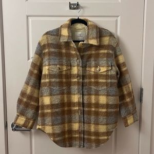 NWT Wilfred Free by Aritzia: The Ganna Utility Shirt Jacket